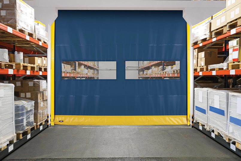 Read more about the article Flexible Bottom Interior High Speed Fabric Door (990)