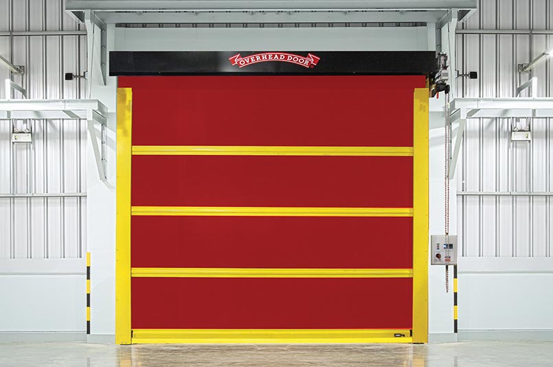 Read more about the article Strutted Interior High Speed Fabric Door (992)